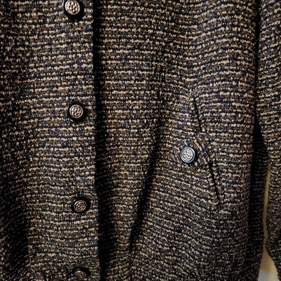 🍂 Vtg 90s Alfred Dunner Textured Jacket | Size 10 🧥 - Picture 3 of 5